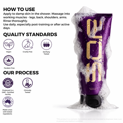 Muscle Shower Body Gel 250ml