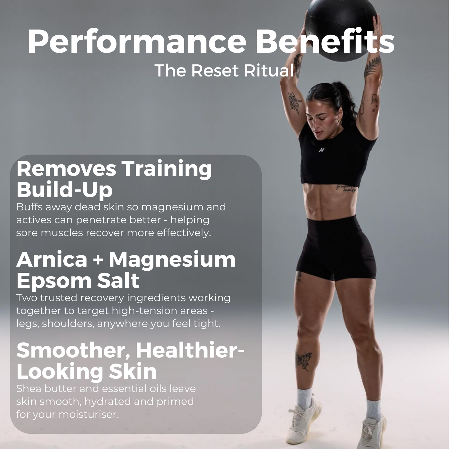 Muscle Shower Body Scrub 200ml