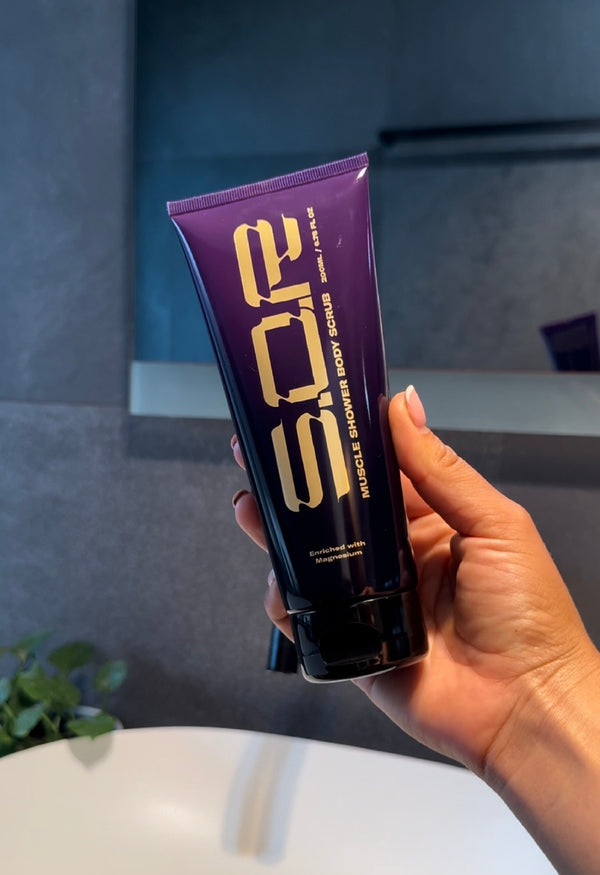 Scrub Off the Soreness.