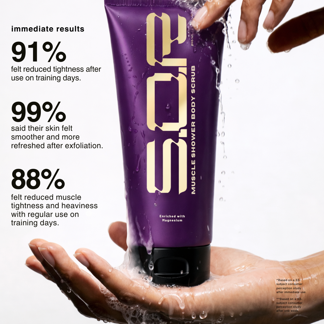 Muscle Shower Body Scrub 200ml