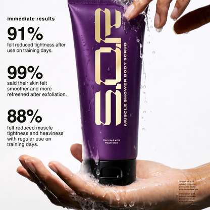 Muscle Shower Body Scrub 200ml