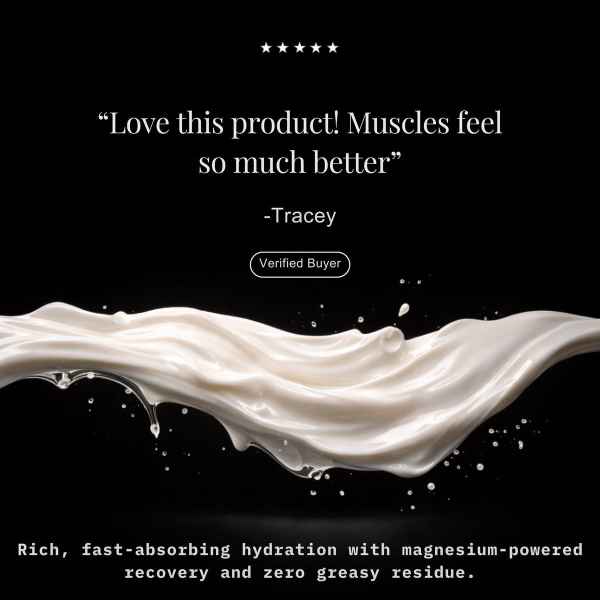 Muscle Body Moisturiser customer review