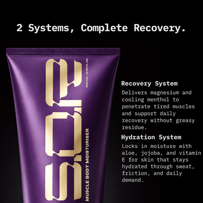 Muscle Body Moisturiser 250ml